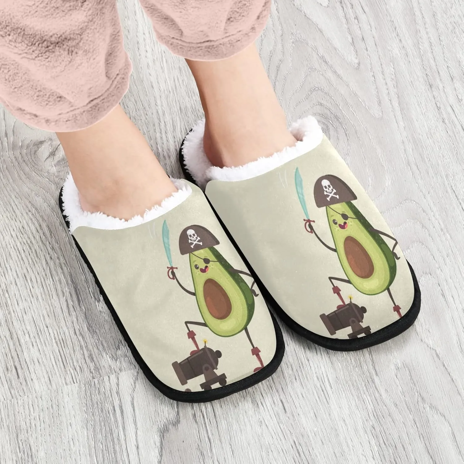 Slippers Soft Non-Slip Indoor House Slippers Home Shoes For Bedroom Hotel Travel Spa