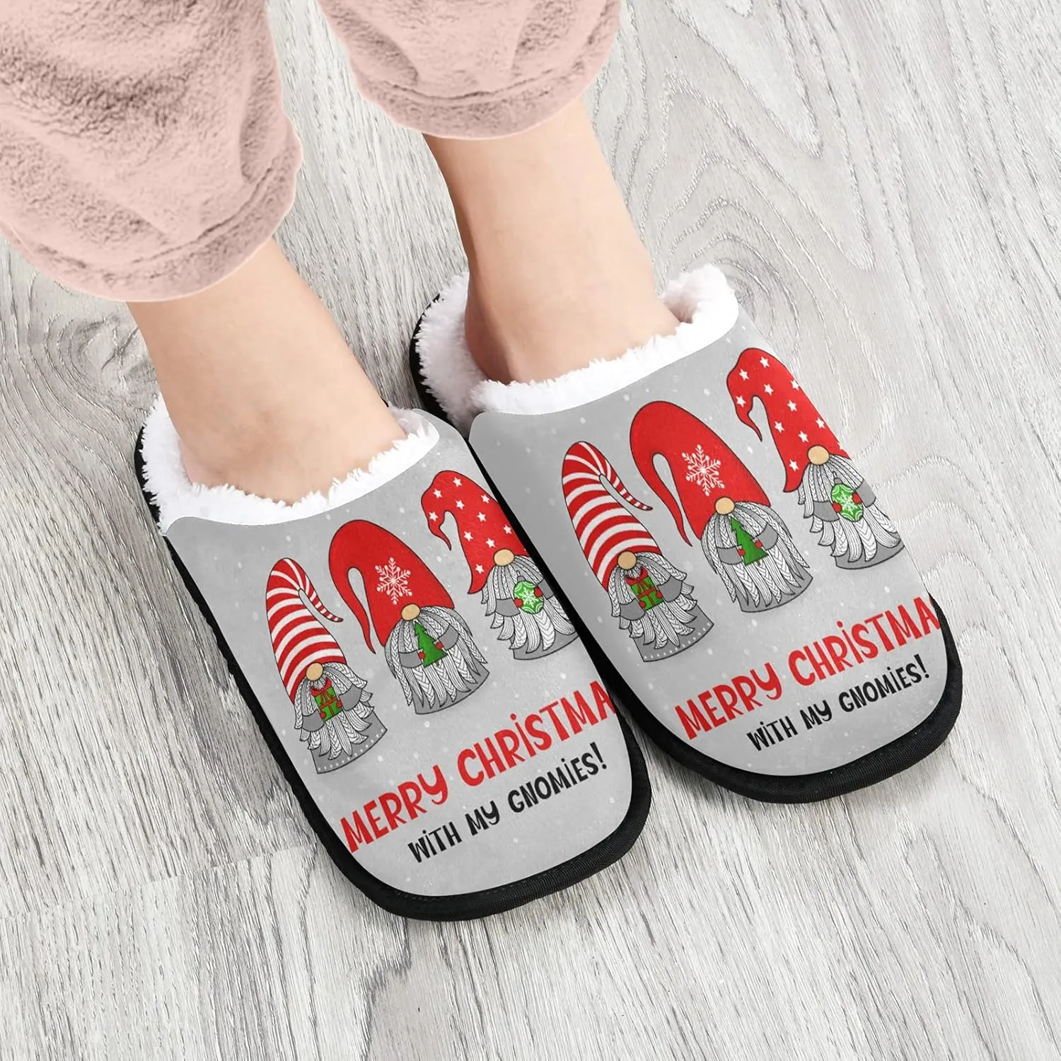 Slippers Soft Non-Slip Indoor House Slippers Home Shoes For Bedroom Hotel Travel Spa