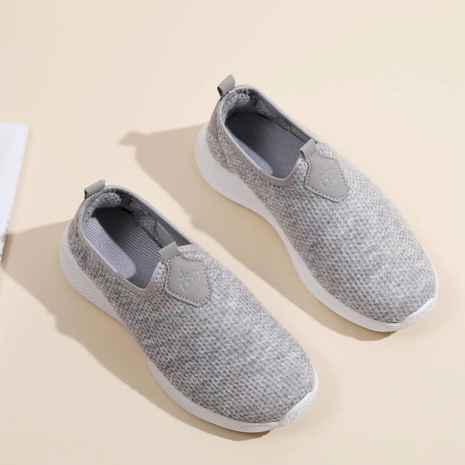 Sneakers for Women Running Shoes Slip On Casual Tennis Shoes Womens High Top Casual Shoes Trendy Brown Sneakers Tennis Shoe Loafers Dress Shoe