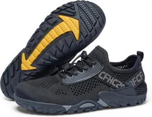 SOBASO Water Shoes Men Hiking Quick Dry Aqua Barefoot Swim Beach Shoes for Pool Hike Surf Sport Yoga Diving Sailing Travel Adult Unisex