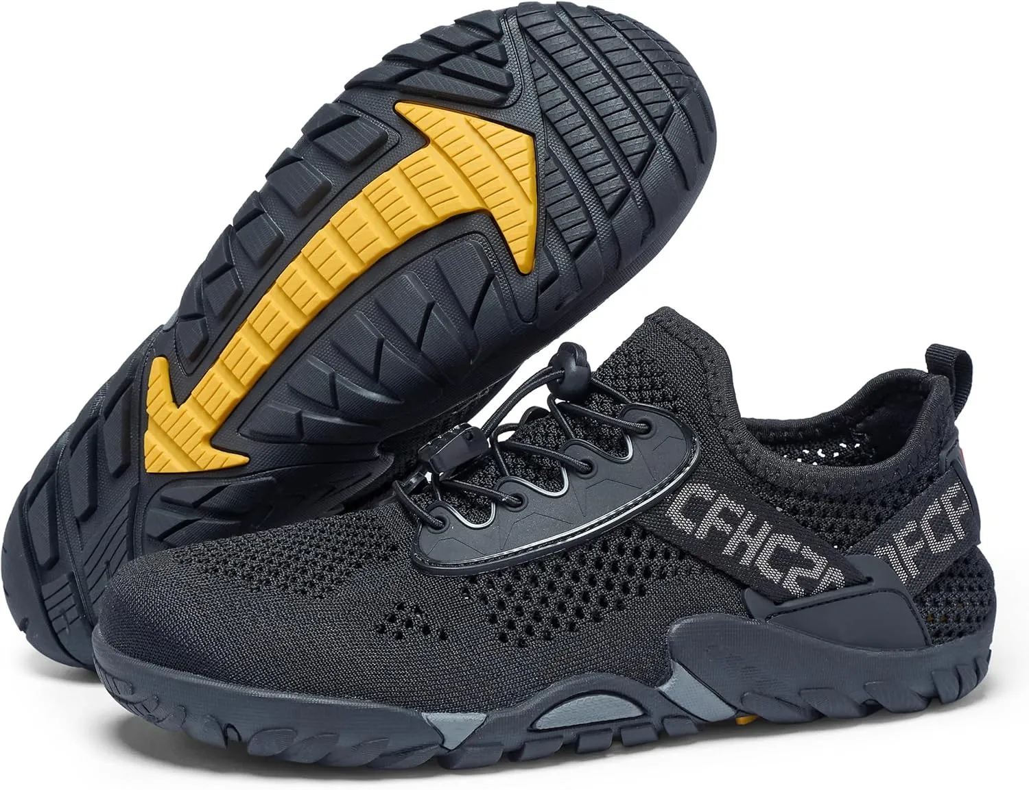SOBASO Water Shoes Men Hiking Quick Dry Aqua Barefoot Swim Beach Shoes for Pool Hike Surf Sport Yoga Diving Sailing Travel Adult Unisex