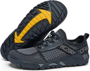 SOBASO Water Shoes Men Hiking Quick Dry Aqua Barefoot Swim Beach Shoes for Pool Hike Surf Sport Yoga Diving Sailing Travel Adult Unisex