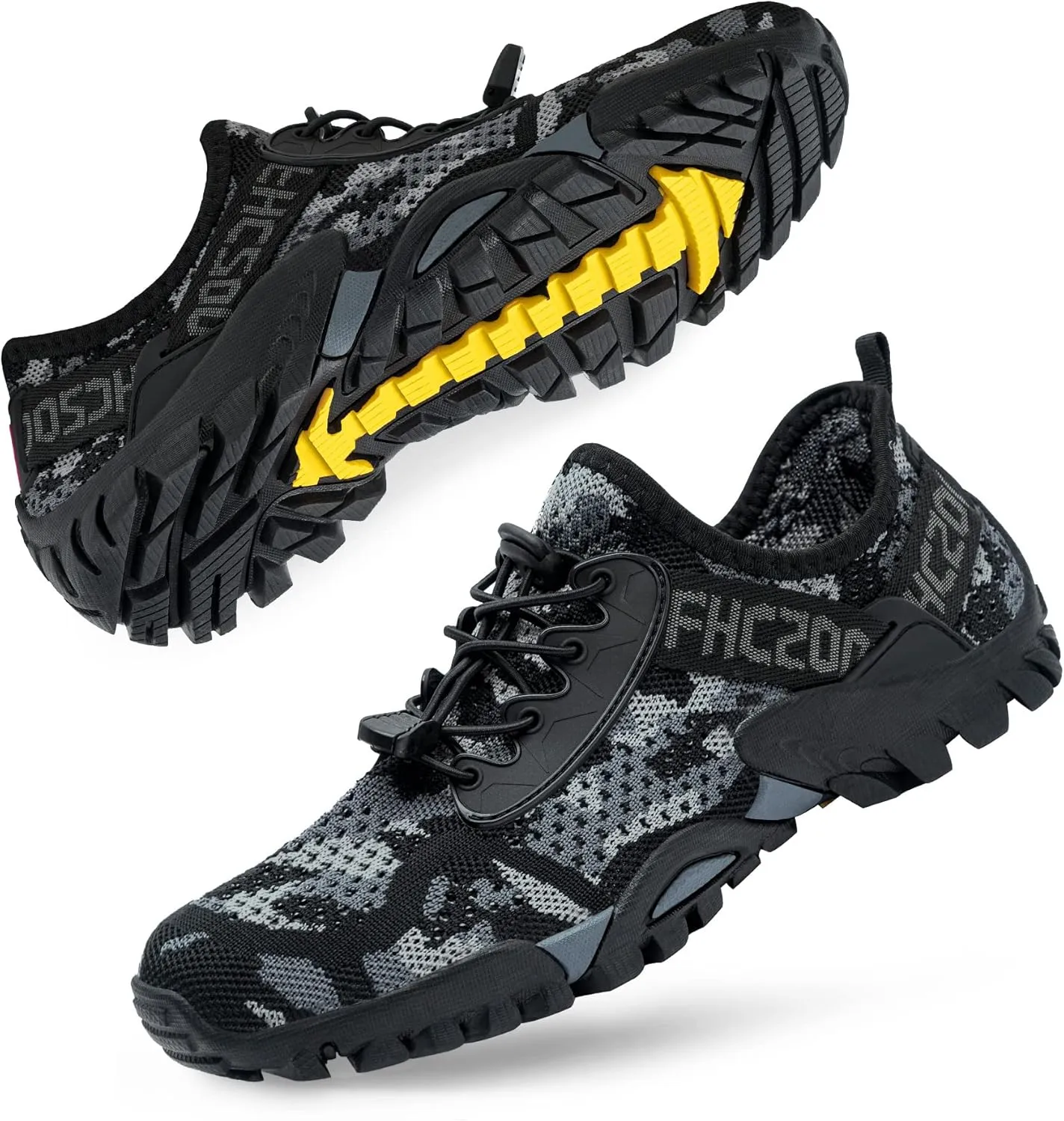 SOBASO Water Shoes Women Men Quick Drying Swim Beach Aqua Shoes for Water Sport Diving Hiking Sailing Travel