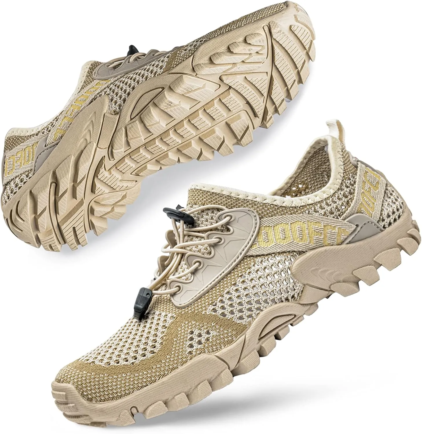 SOBASO Water Shoes Women Men Quick Drying Swim Beach Aqua Shoes for Water Sport Diving Hiking Sailing Travel