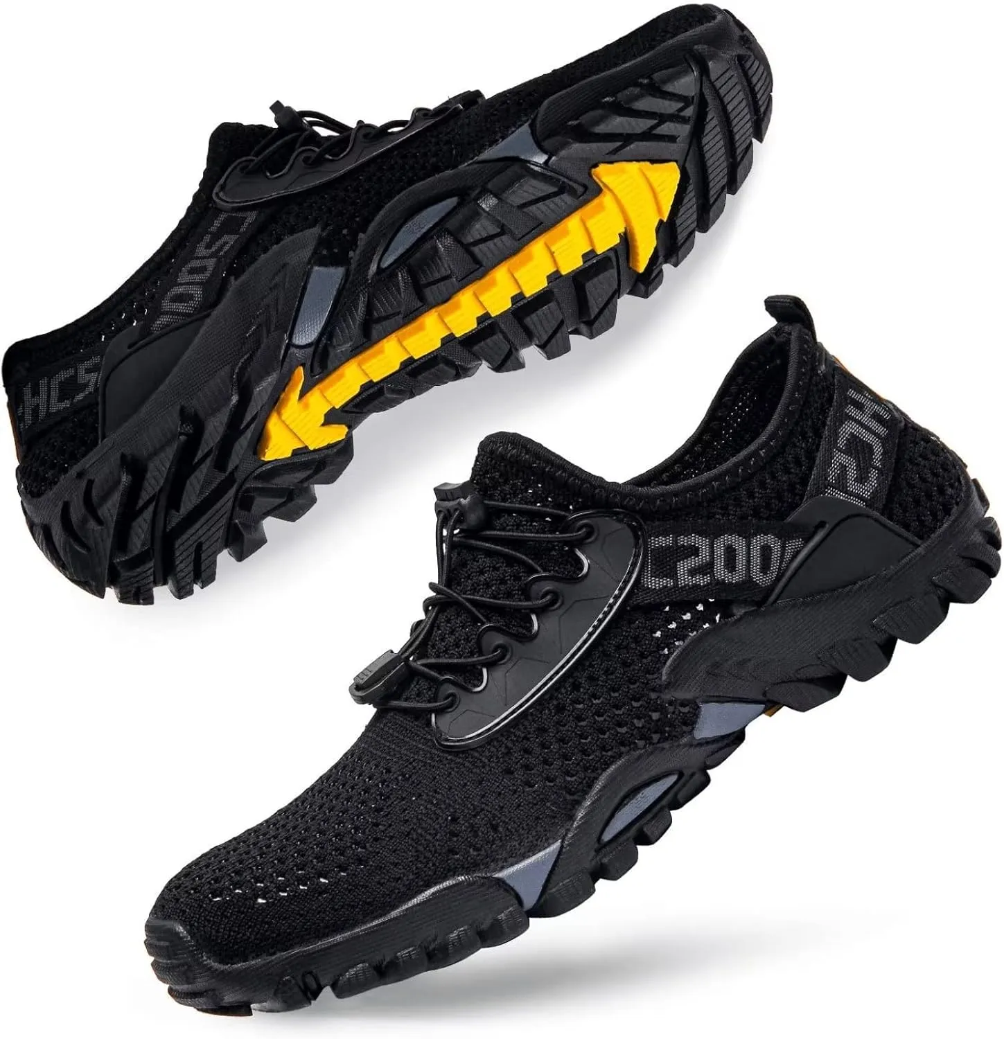 SOBASO Water Shoes Women Men Quick Drying Swim Beach Aqua Shoes for Water Sport Diving Hiking Sailing Travel