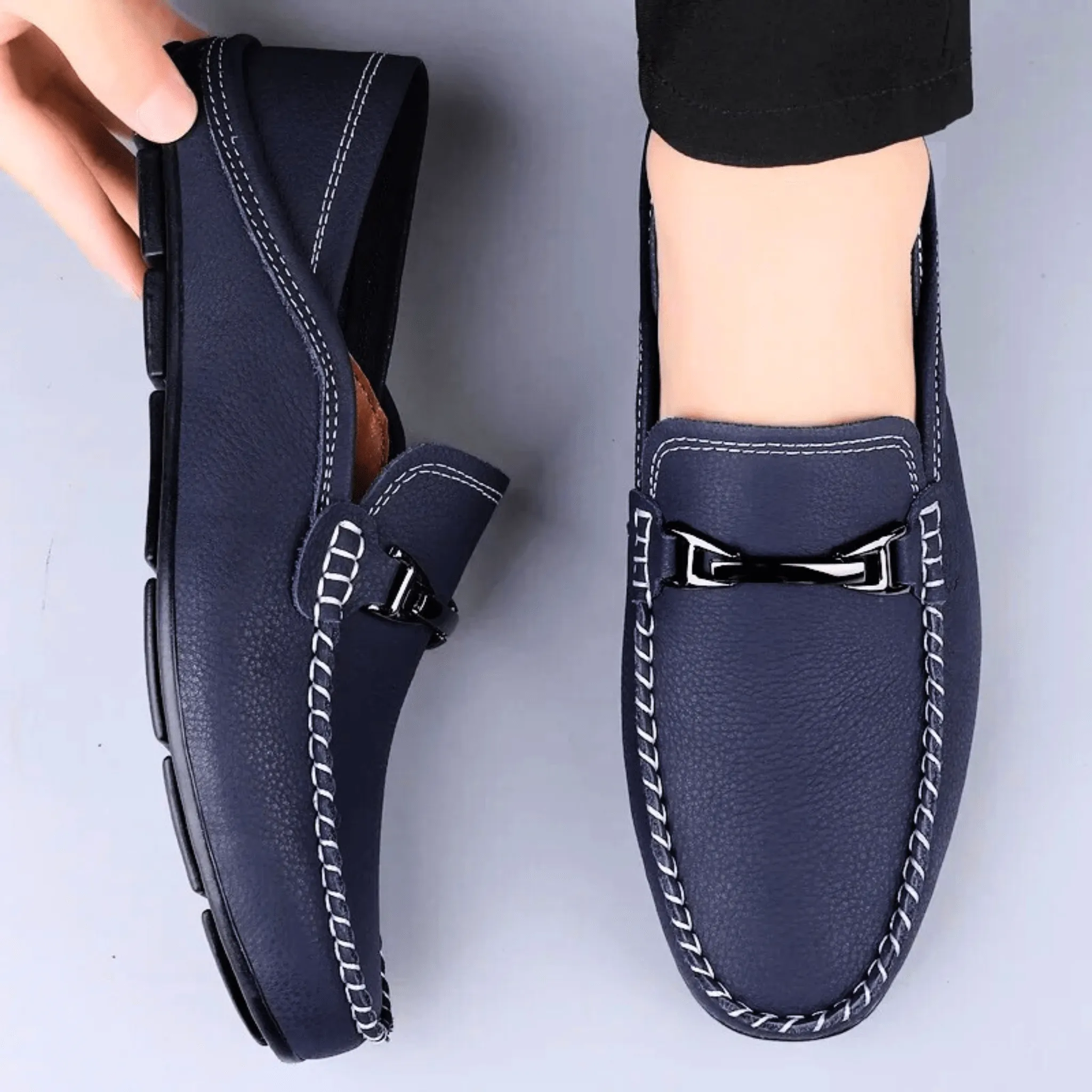 Soft Genuine Leather Loafers