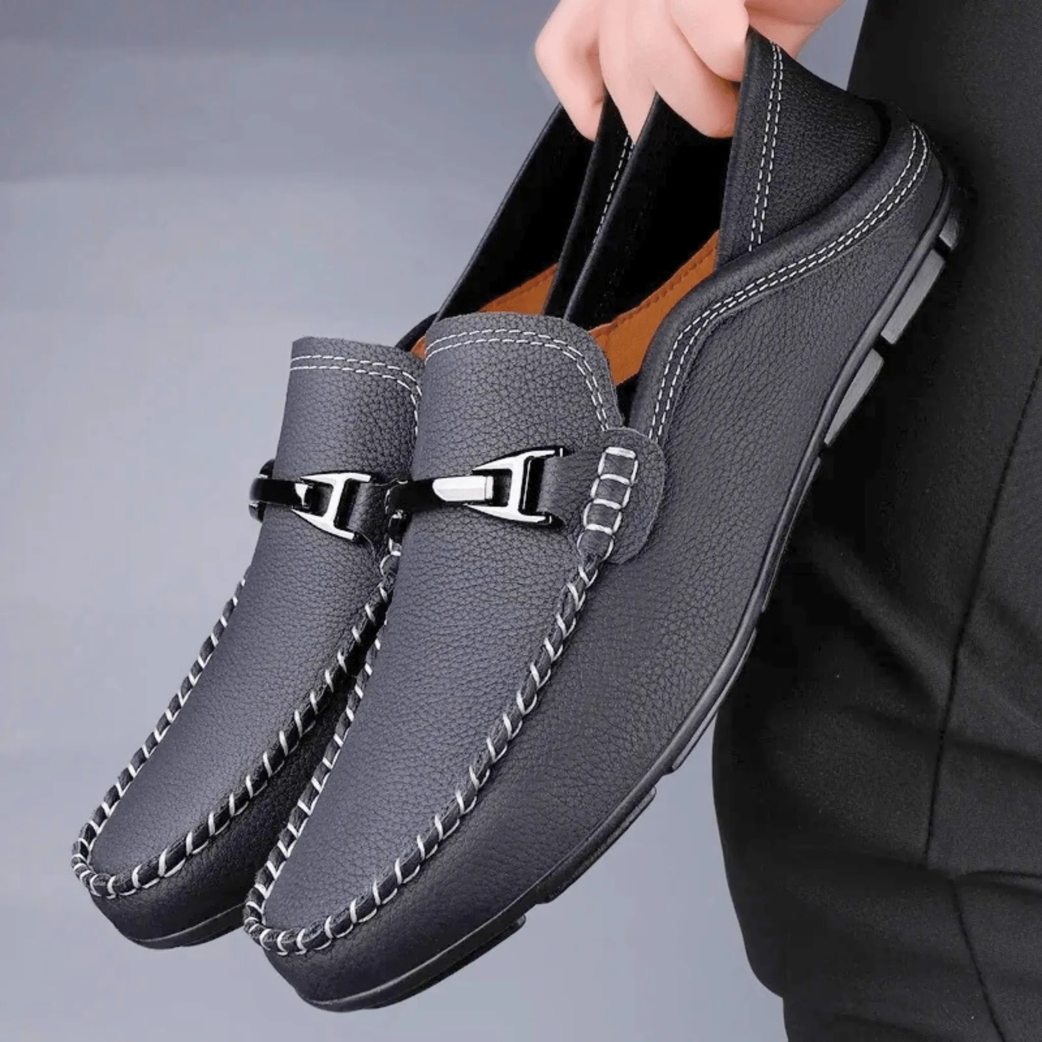 Soft Genuine Leather Loafers