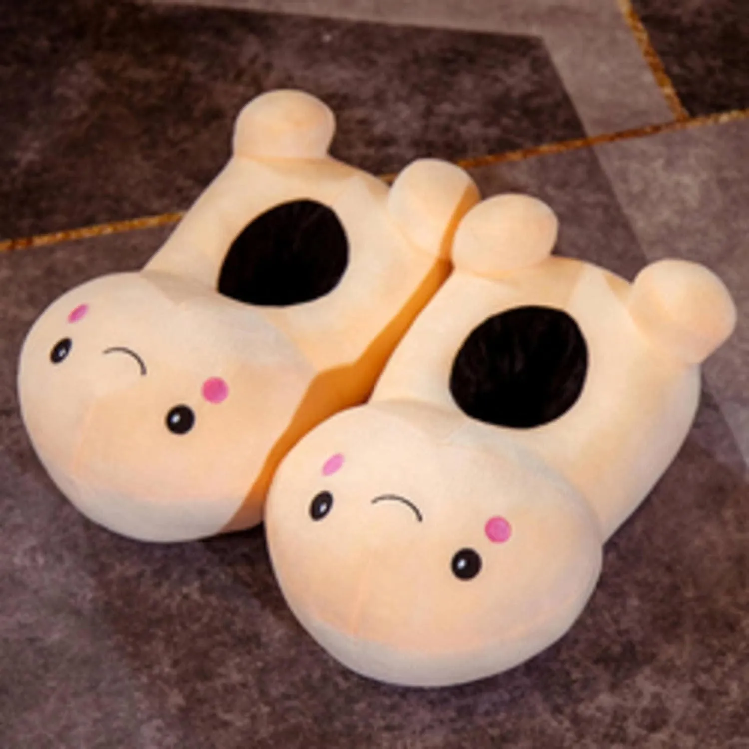 Soft Stuffed House Slippers Cute Winter Warm Slippers Sexy Plush Slippers for Women Girl