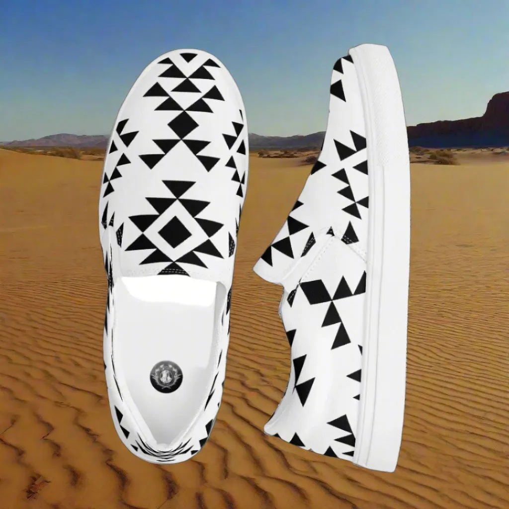 Southwest Collection Sonora Custom Patterned Slip-On Shoes for Men