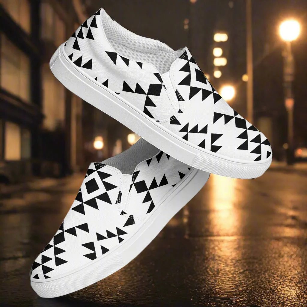 Southwest Collection Sonora Custom Patterned Slip-On Shoes for Men