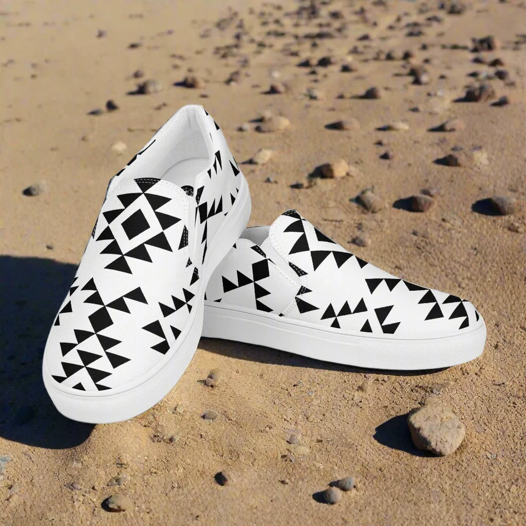 Southwest Collection Sonora Custom Patterned Slip-On Shoes for Men