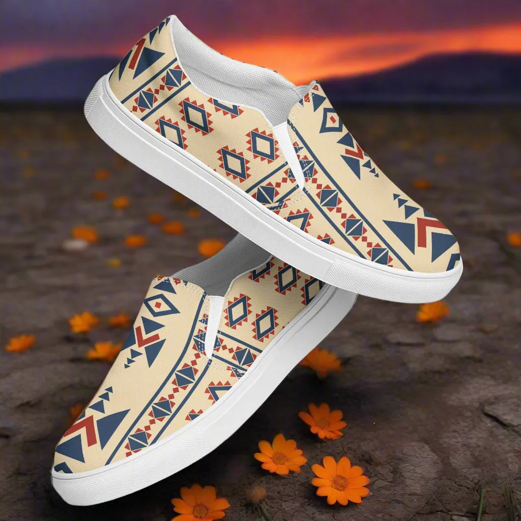 Southwest | Women’s Slip-on Canvas Shoes | Desert Sol
