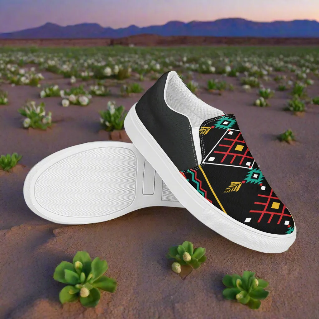 Southwest | Women’s Slip-on Canvas Shoes | Hualipai Halftone