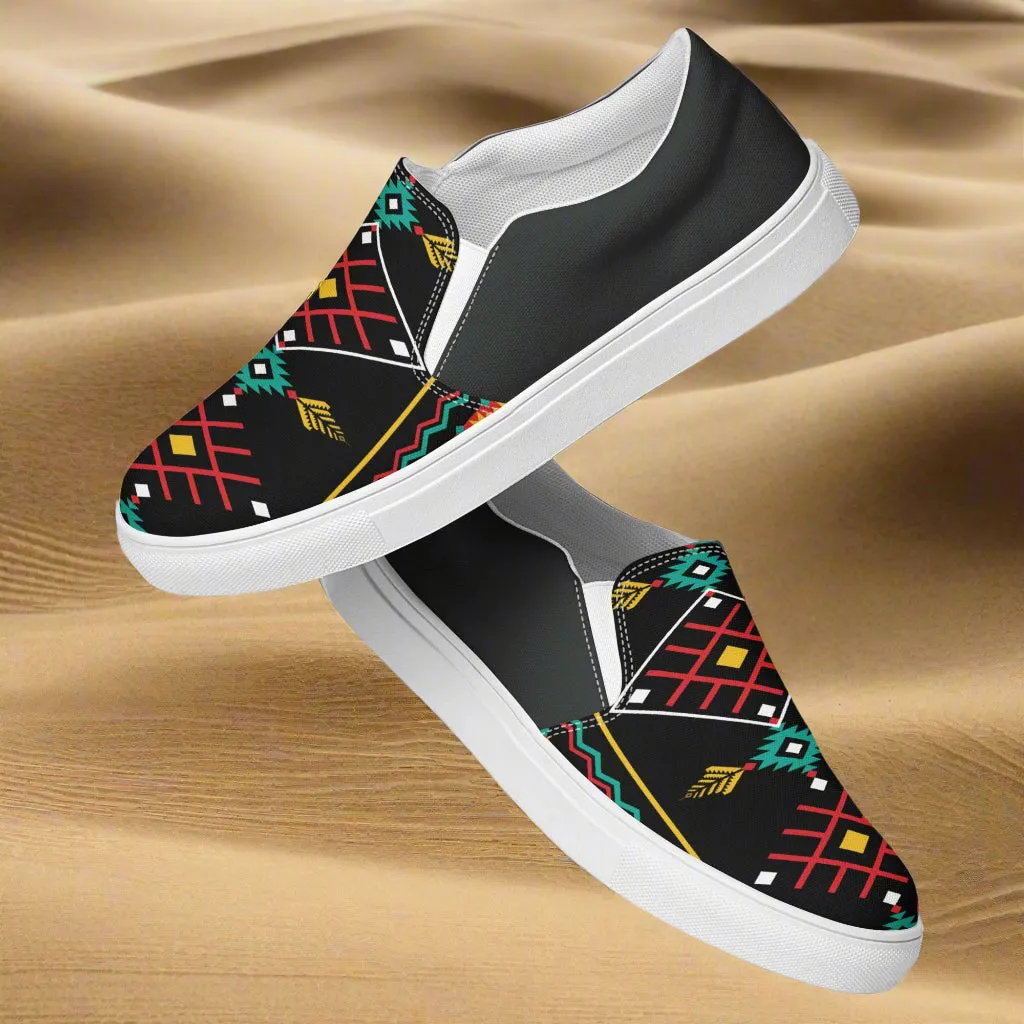 Southwest | Women’s Slip-on Canvas Shoes | Hualipai Halftone