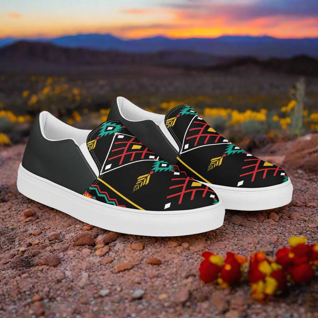 Southwest | Women’s Slip-on Canvas Shoes | Hualipai Halftone