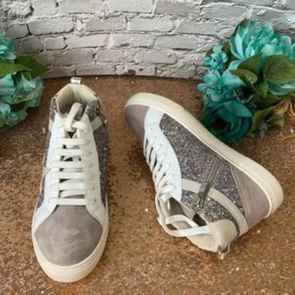 Steven New York Women's Redding Lace-Up High-Top Sneakers