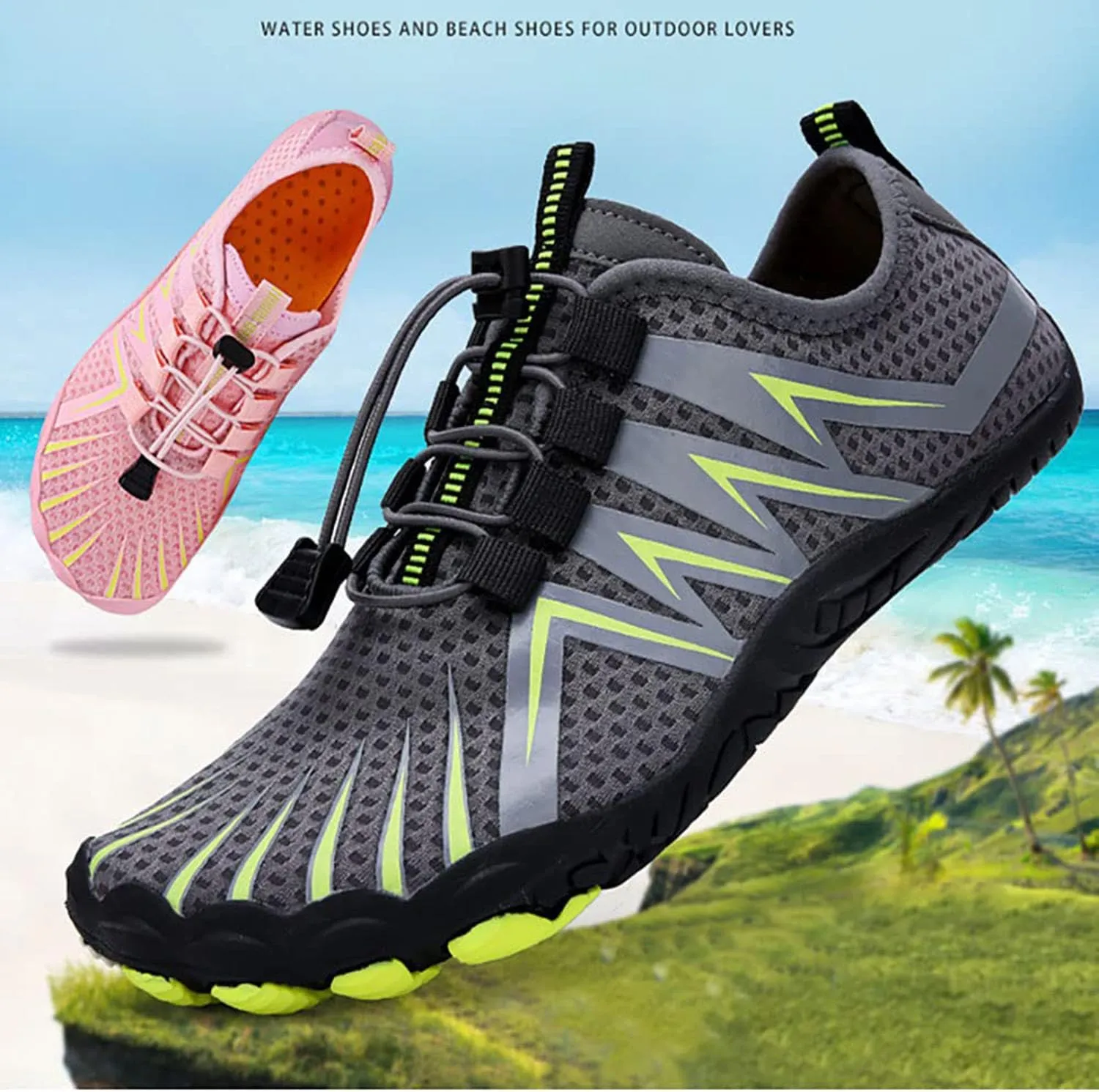 StoneLiquid Hike Barefoot Womens, Healthy & Non-Slip Barefoot Footwear Unisex