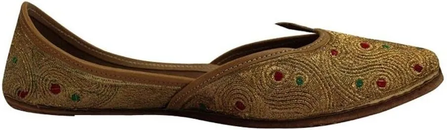 Stop n Style Copper Punjabi Jutti Handmade Jutti Indian Shoes Traditional Shoes Designer Jutti Mojari Shoes Online