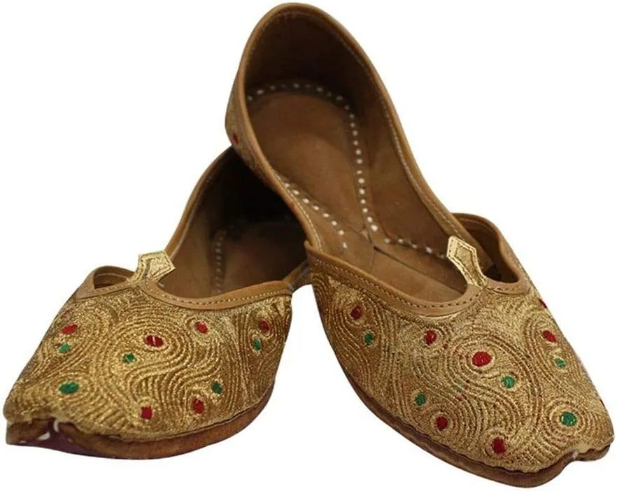 Stop n Style Copper Punjabi Jutti Handmade Jutti Indian Shoes Traditional Shoes Designer Jutti Mojari Shoes Online