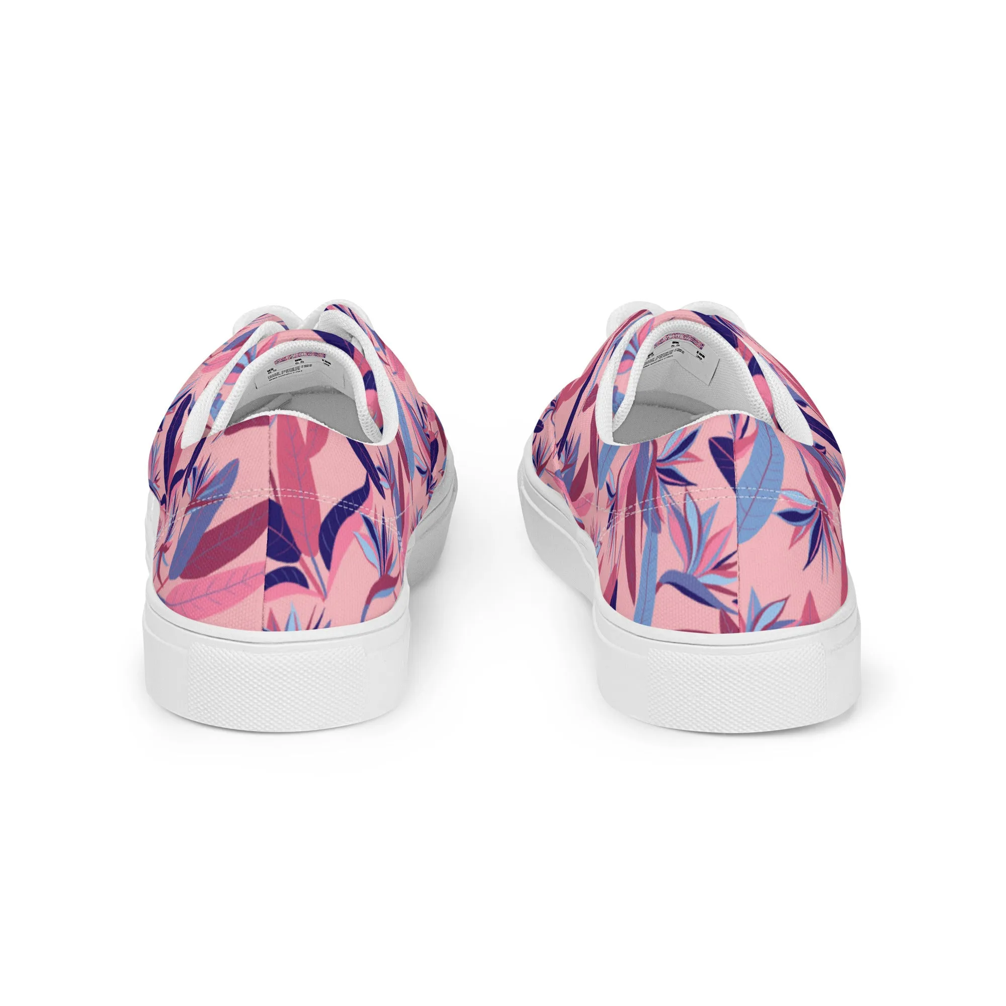 Strelitzia nicolai – Men’s Lace Up Canvas Shoes