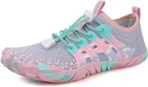 Stylish Water Shoes for Women Men Quick Drying, Breathable Mesh Hiking Barefoot Water Shoes with Drainage, Outdoor Sports Surf Yoga Beach Walking