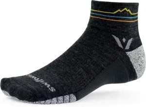 Swiftwick - FLITE XT TRAIL Quarter Crew Trail Running and Hiking Socks