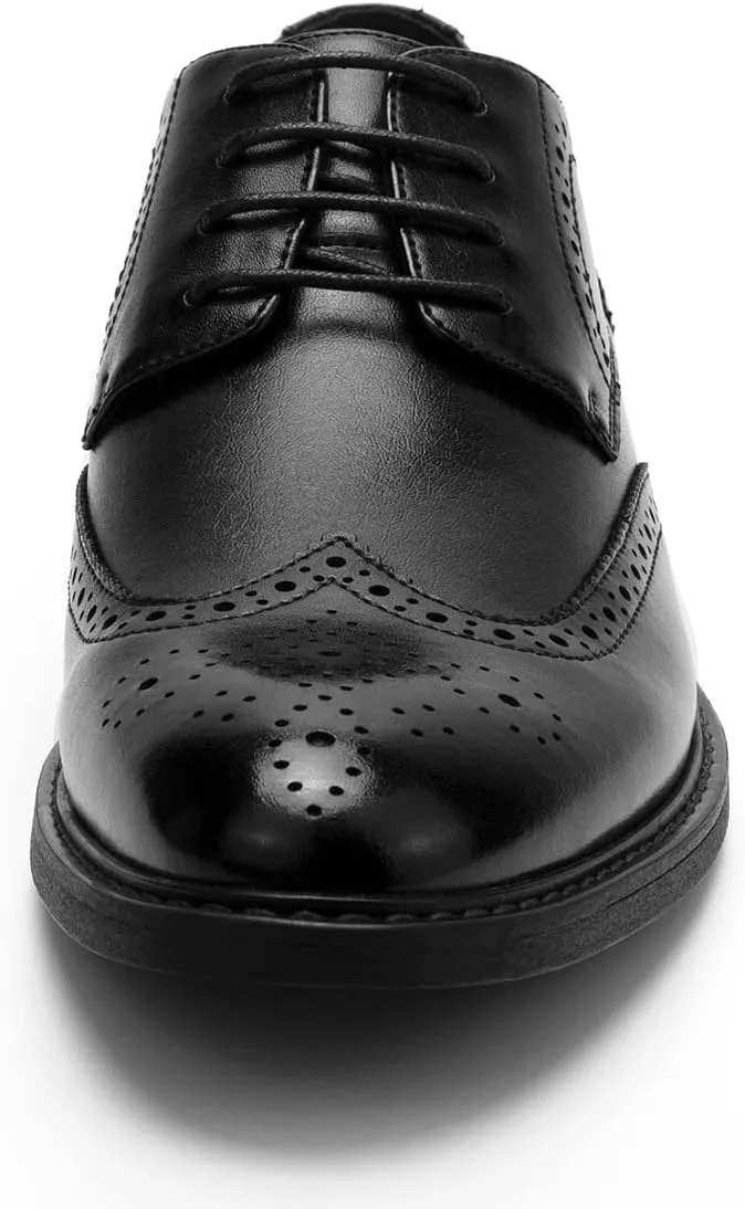 Temeshu Men's Dress Shoes Casual Oxford Shoes Business Formal Shoes
