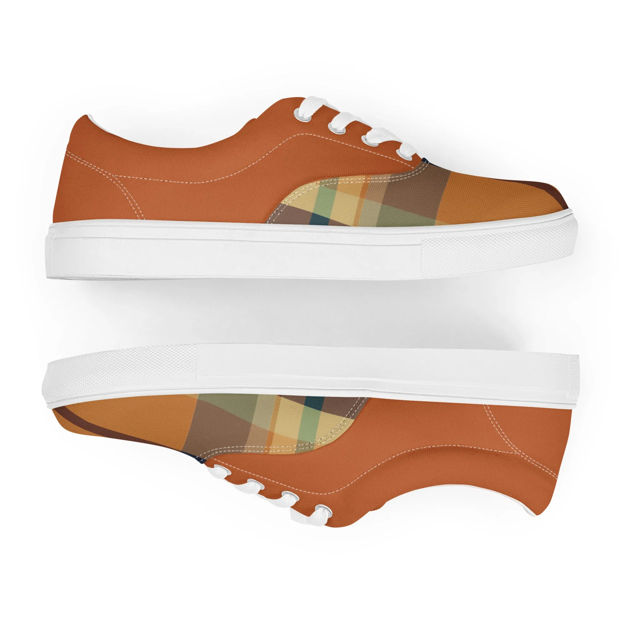 Tenne Plaid Canvas Shoes
