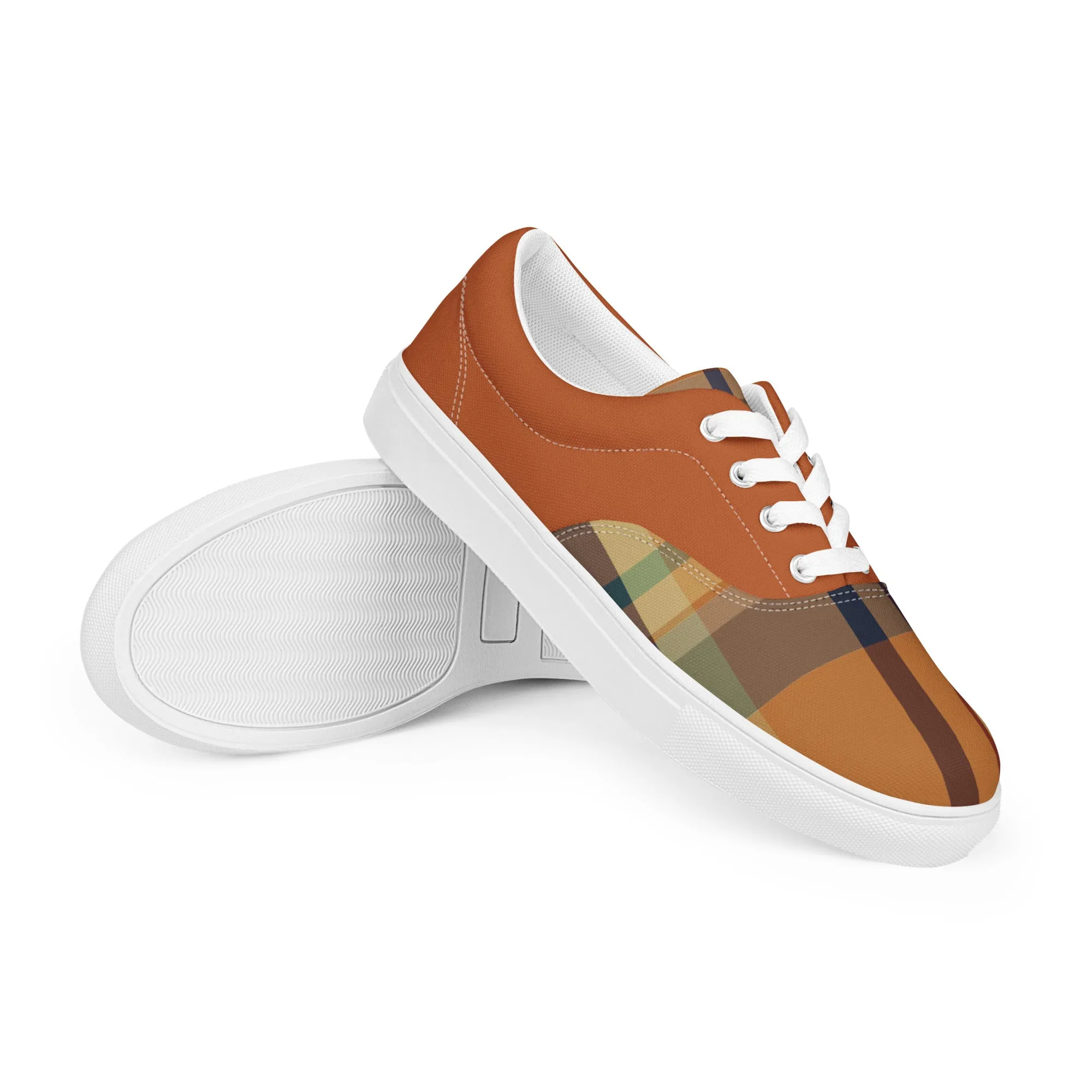 Tenne Plaid Canvas Shoes
