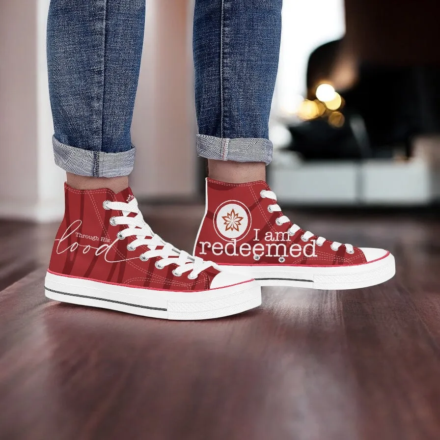 The Blood of Jesus Hightops