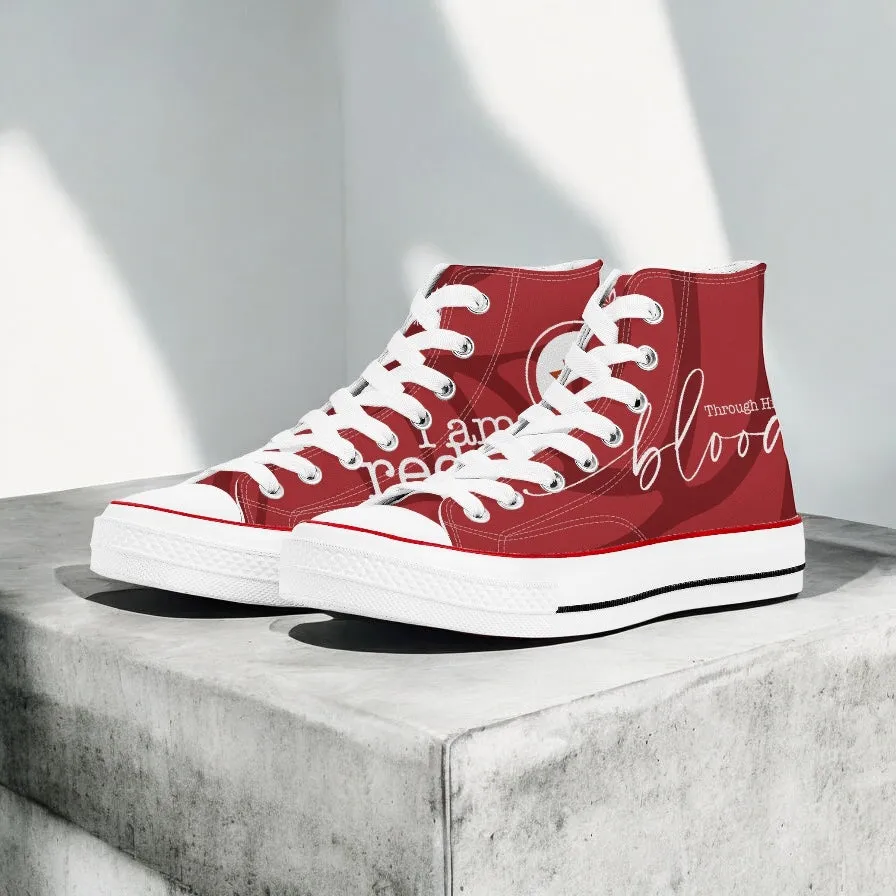 The Blood of Jesus Hightops