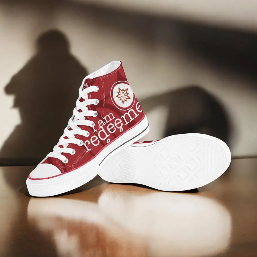 The Blood of Jesus Hightops