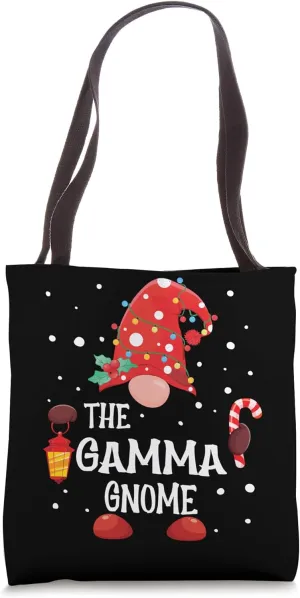 The Gamma Gnome Matching Family Christmas Gnome Pajama Tote Bag