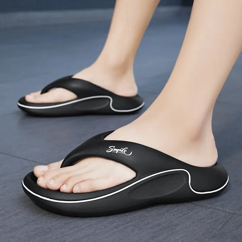 Thick Bottom Thong Flip Flops Outdoor Slippers