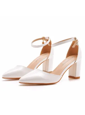 Thick-toed Shallow-heeled Shoes