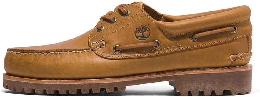 Timberland Mens Authentics 3 Eye Classic Lug Leather Shoes