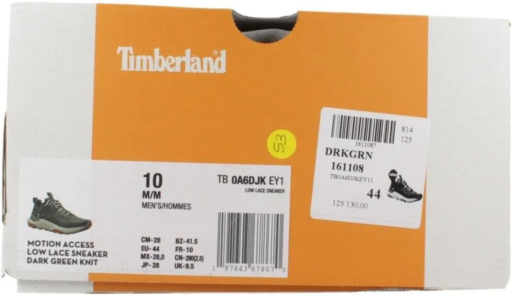 Timberland mens Motion Access Low Lace-Up Sneaker