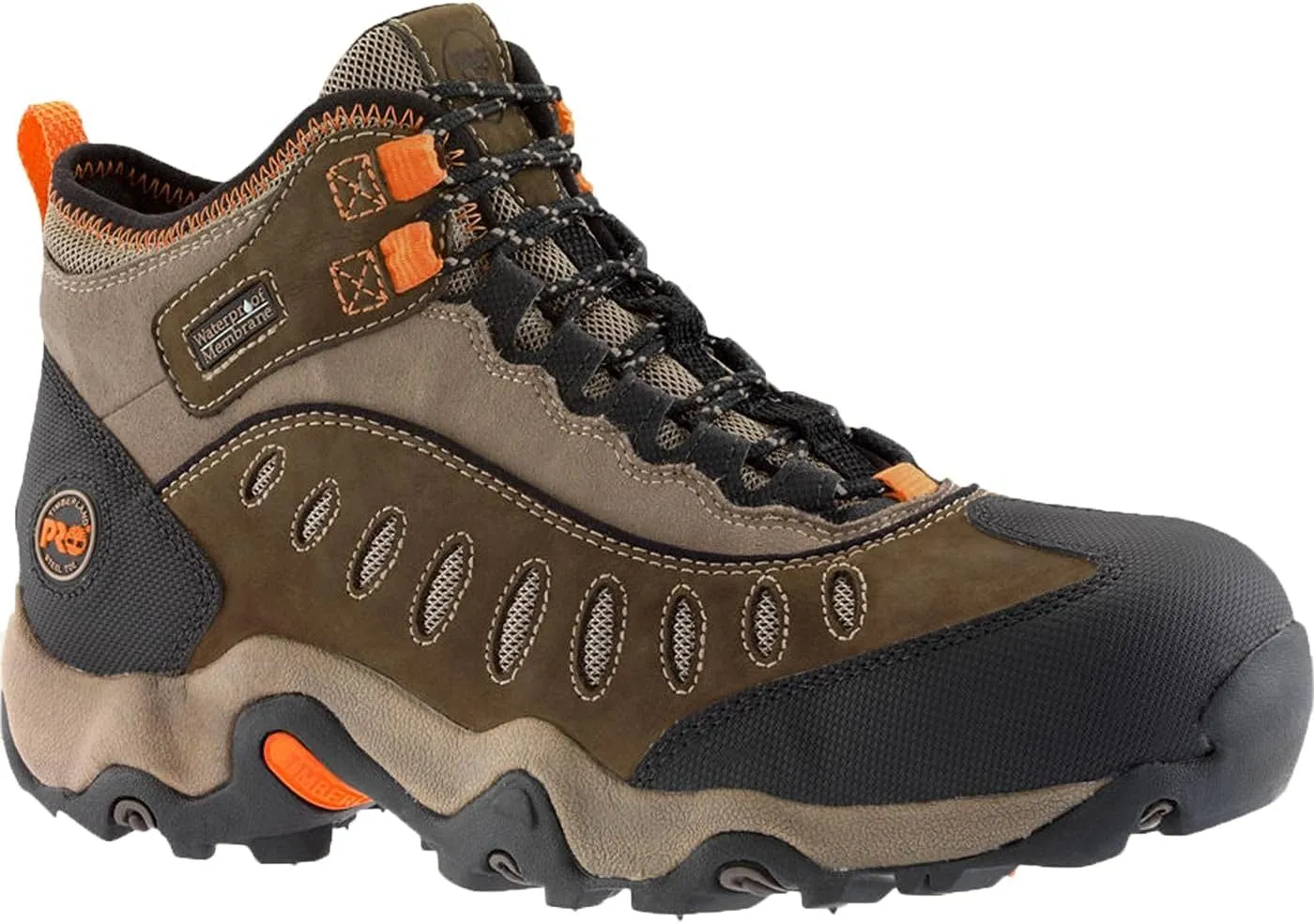 Timberland PRO Men's Mudslinger Mid Waterproof Lace-Up Fashion Sneaker