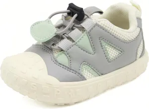 Toddler Boys Girls Sneakers Wide Toe Box Barefoot Shoes Kids Slip on Hiking Casual Walking Shoes