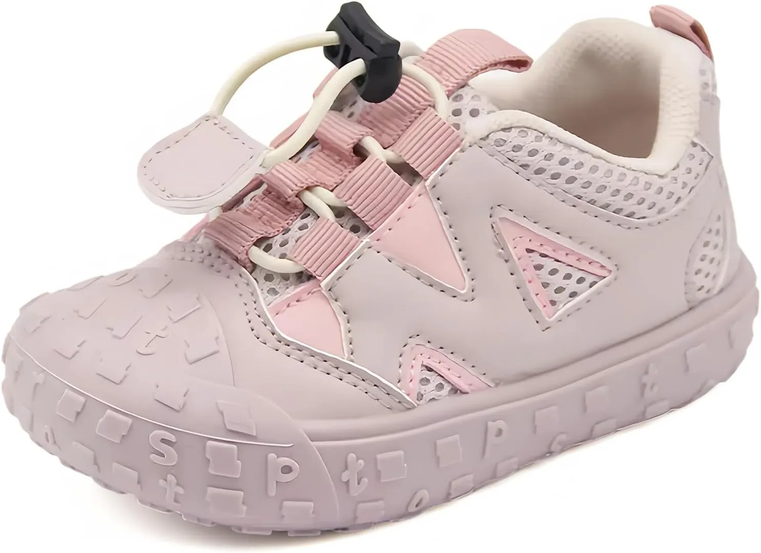 Toddler Boys Girls Sneakers Wide Toe Box Barefoot Shoes Kids Slip on Hiking Casual Walking Shoes