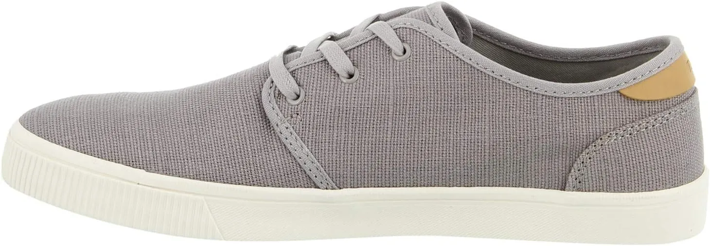 TOMS Mens Carlo Lace Up Sneakers Shoes Casual - Black
