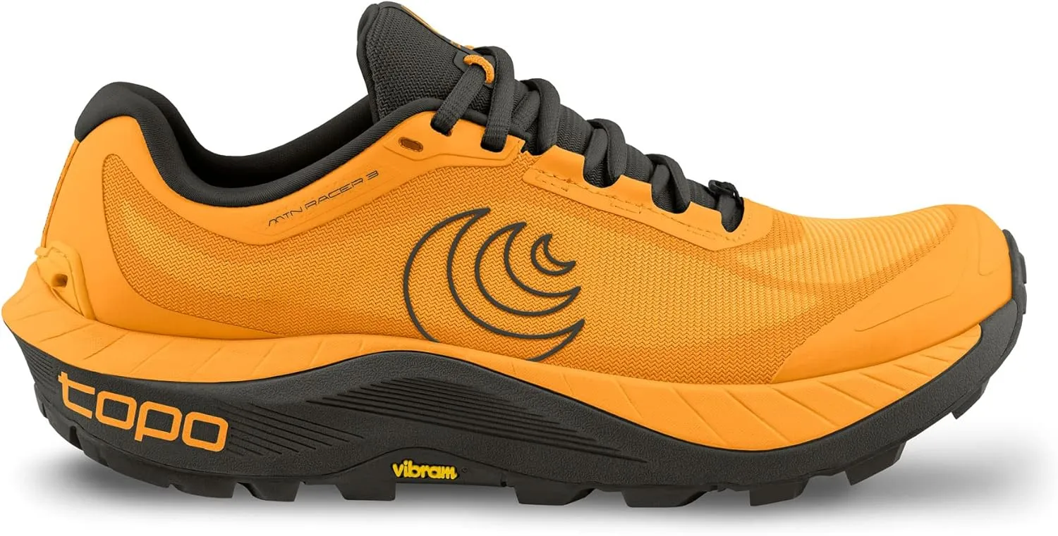 Topo Athletic Men's MTN Racer 3 Comfortable Lightweight 5MM Drop Trail Running Shoes, Athletic Shoes for Trail Running