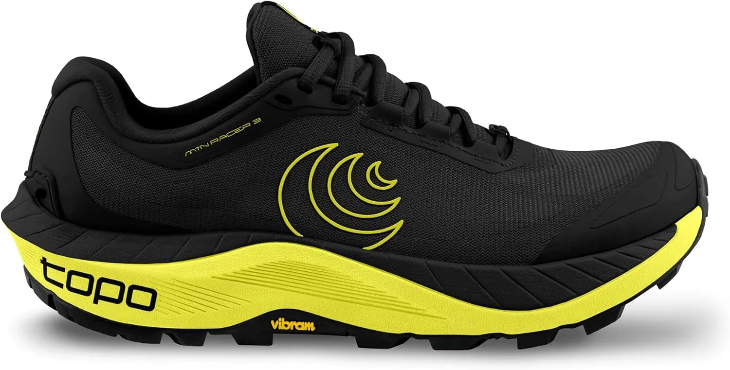 Topo Athletic Men's MTN Racer 3 Comfortable Lightweight 5MM Drop Trail Running Shoes, Athletic Shoes for Trail Running