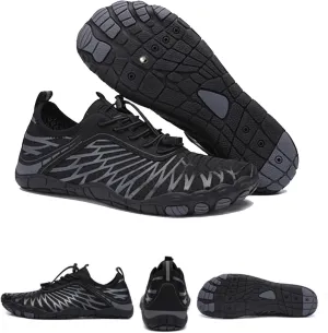 Trail Barefoot Hiking Shoes Unisex, Waterproof Barefoot Running, Knit Trainers, Fitness, Fivefinger Toe Shoes for Women Men
