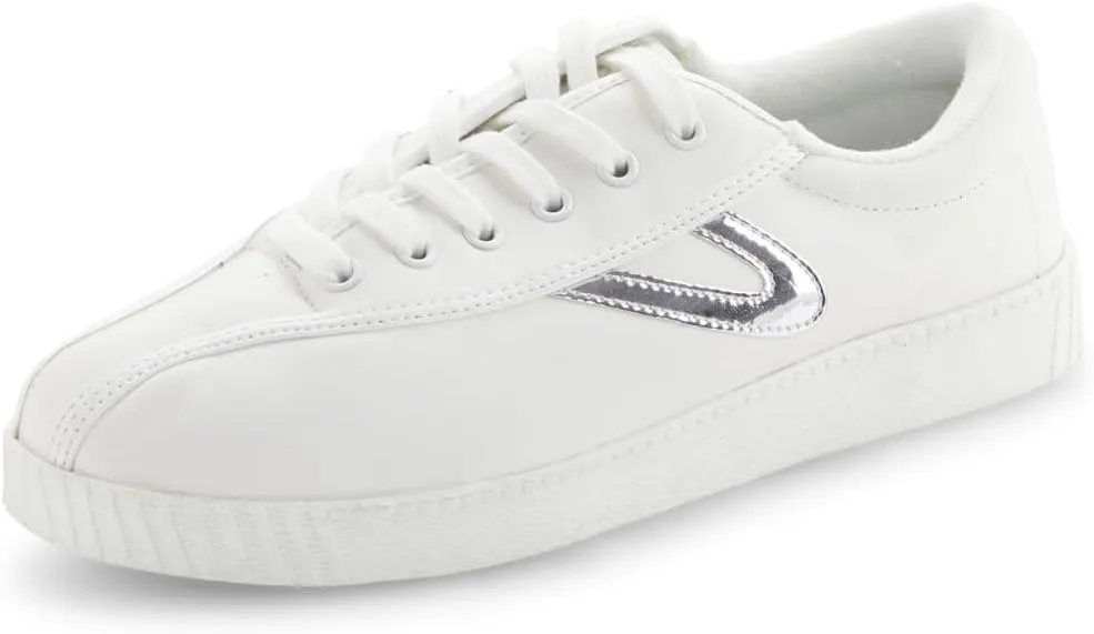 TRETORN Women's Nyliteplus Leather Lace-Up Sneakers