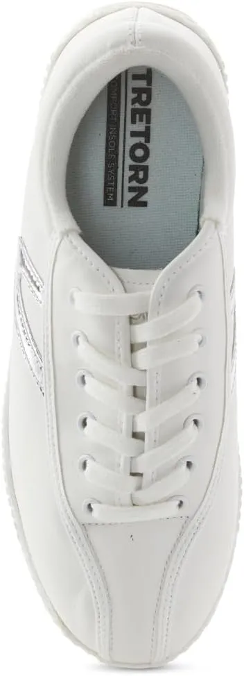 TRETORN Women's Nyliteplus Leather Lace-Up Sneakers
