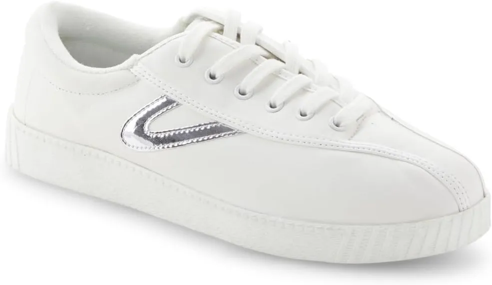 TRETORN Women's Nyliteplus Leather Lace-Up Sneakers