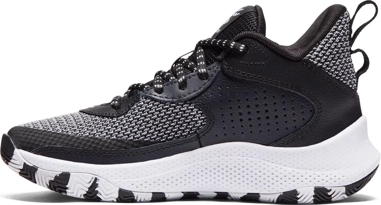 Under Armour - Unisex-Child Gs Curry 3Z 24 Shoes, Color Black (002), Size: 7 M US Big Kid