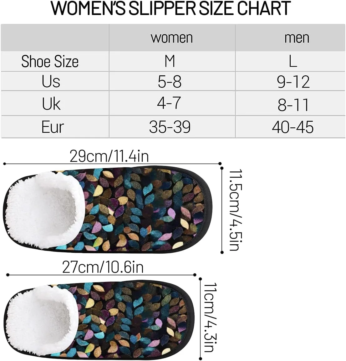 Underwater Sunshine Women's Indoor Bedroom Slippers Soft Fuzzy Slip On House Slippers for Winter Bedroom Outdoor