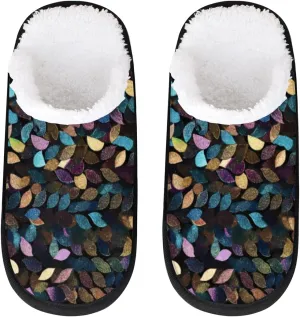 Underwater Sunshine Women's Indoor Bedroom Slippers Soft Fuzzy Slip On House Slippers for Winter Bedroom Outdoor